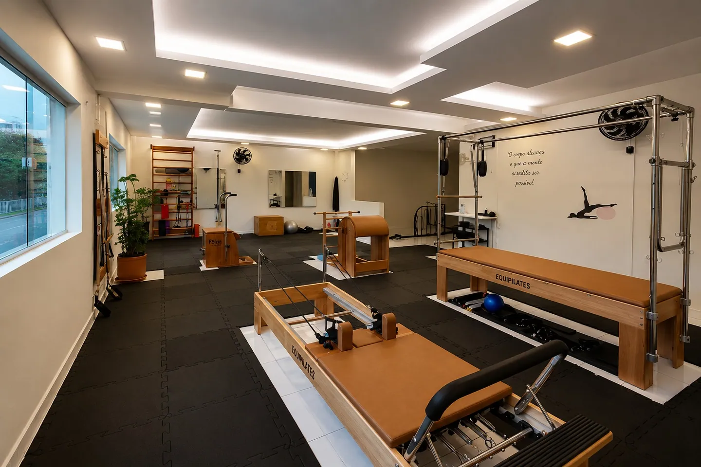Atendimento de Pilates na Nishi Academy